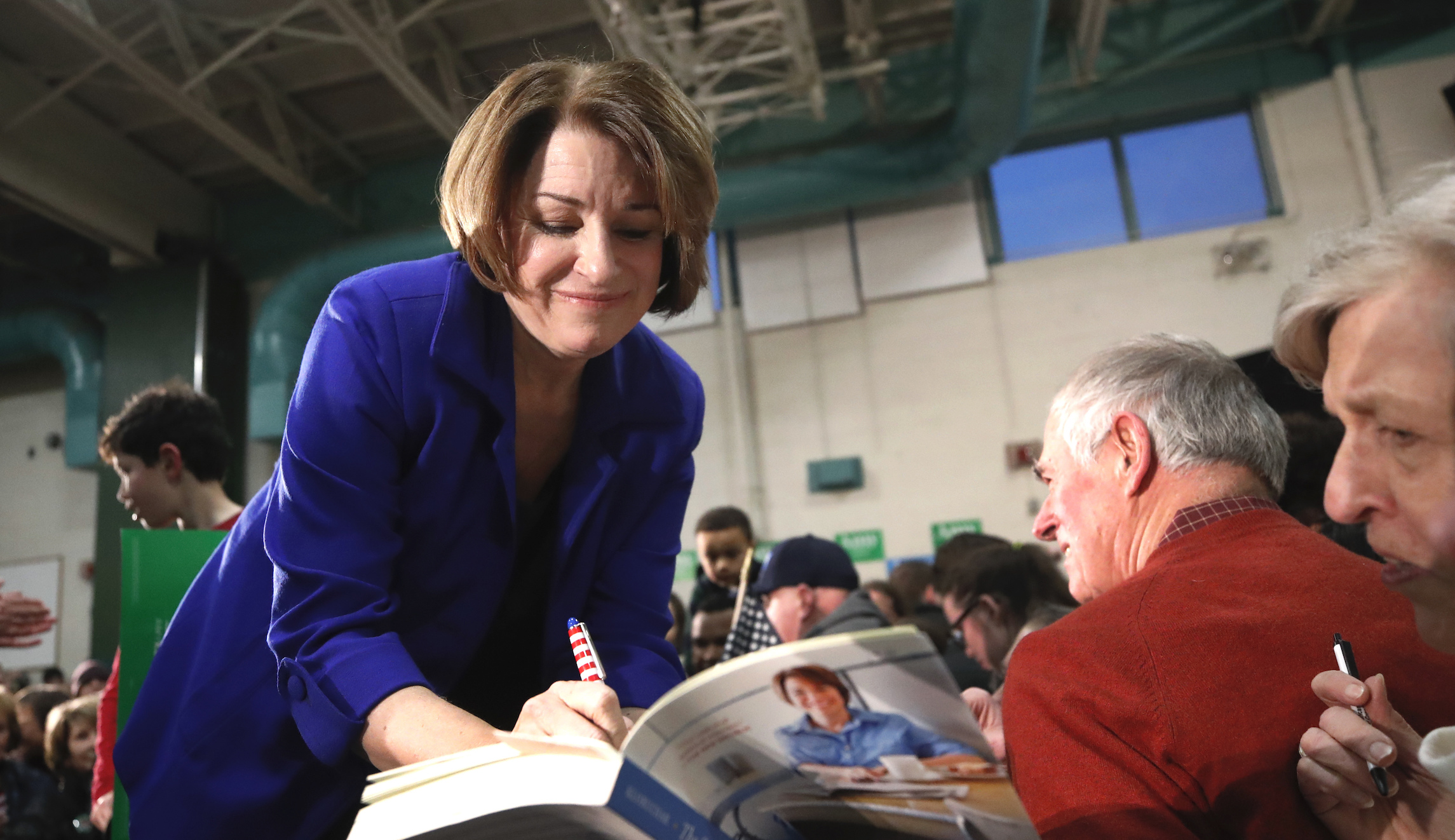 Klobuchar says 2020 election ‘a patriotism check’ for Trump supporters