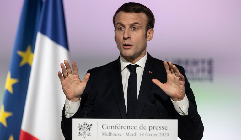 Media praise Emmanuel Macron and ignore his craven support for Vladimir Putin