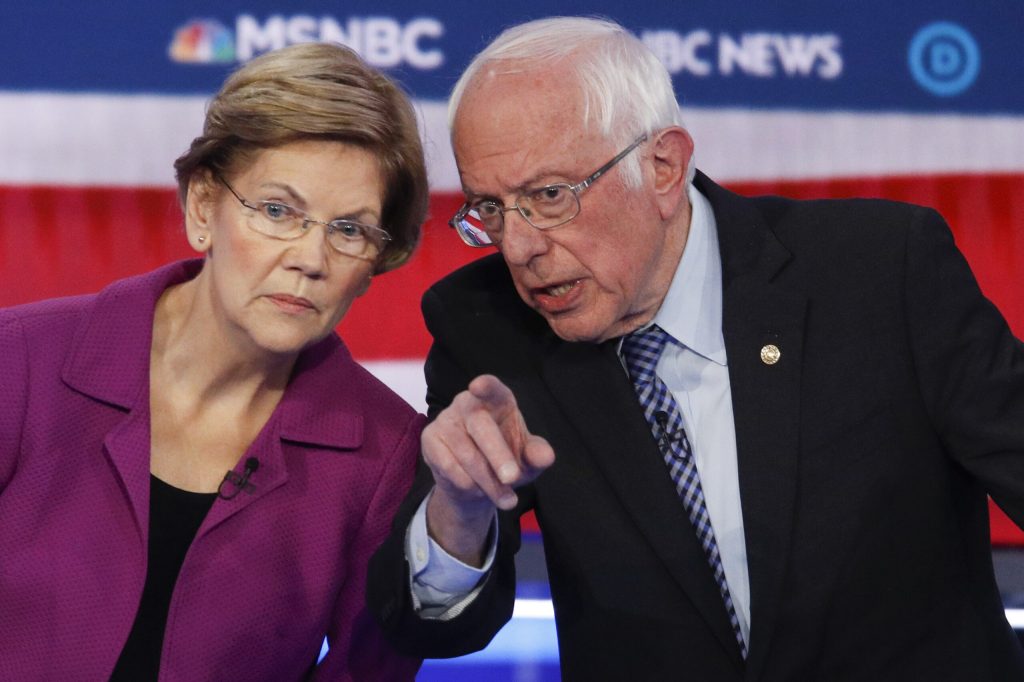 Sorry, Elizabeth Warren, Bernie Sanders already beat you to the woke vote on racism