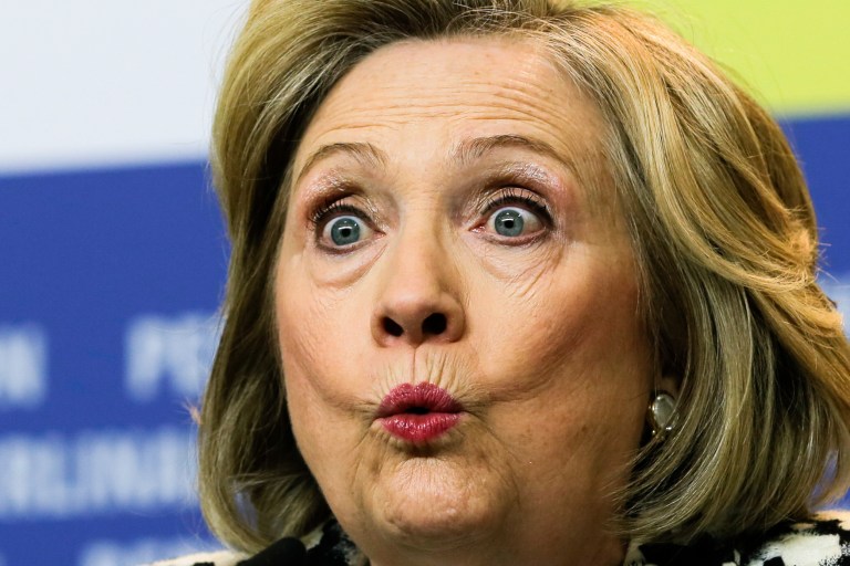 Hillary Clinton loves a good conspiracy theory