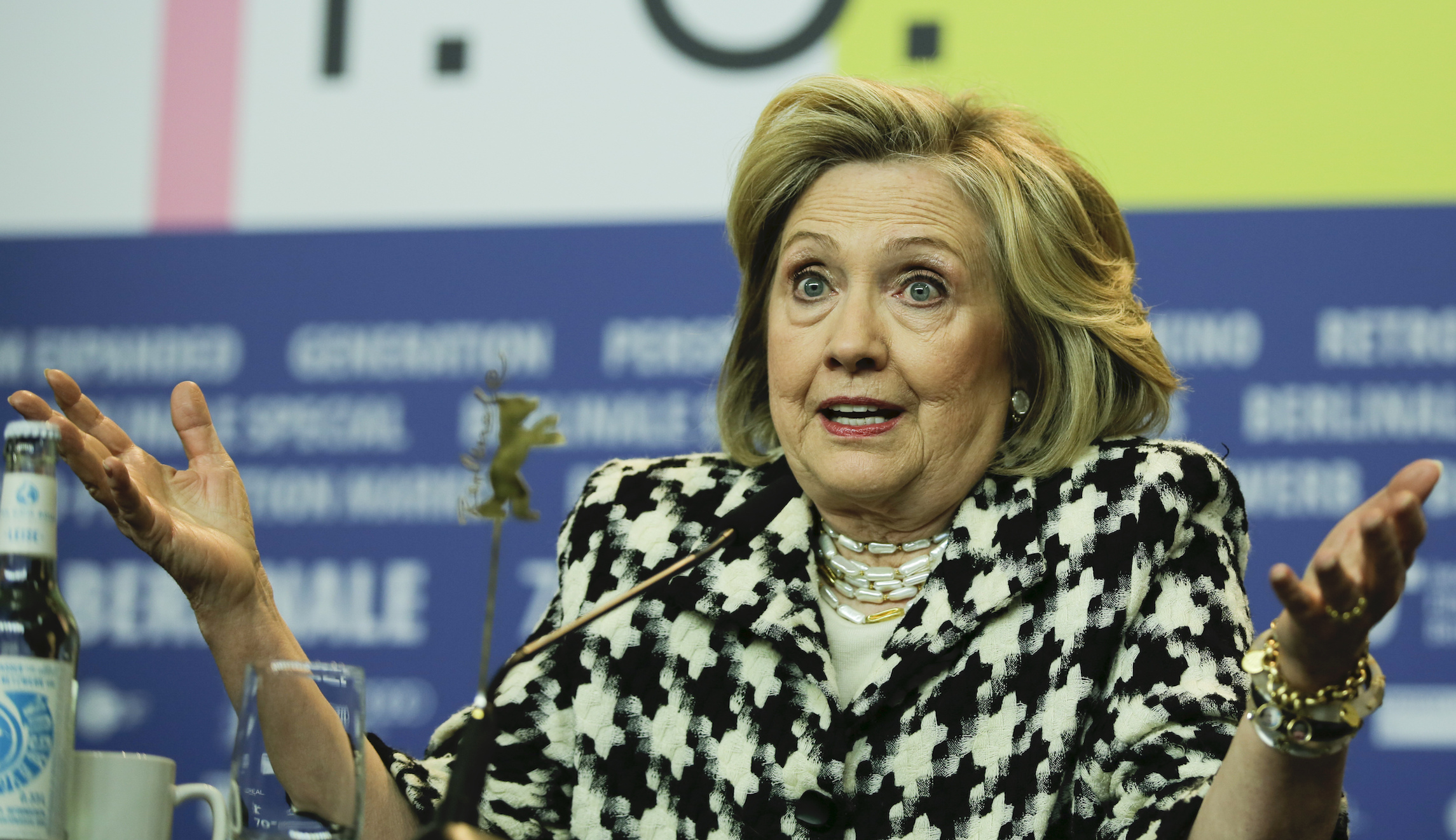 Hillary Clinton says she would support Bernie Sanders