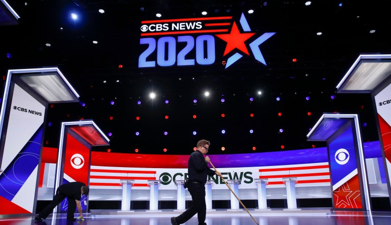 A foreign policy Democratic debate fit for coronavirus