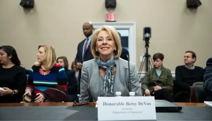 The education of an education secretary