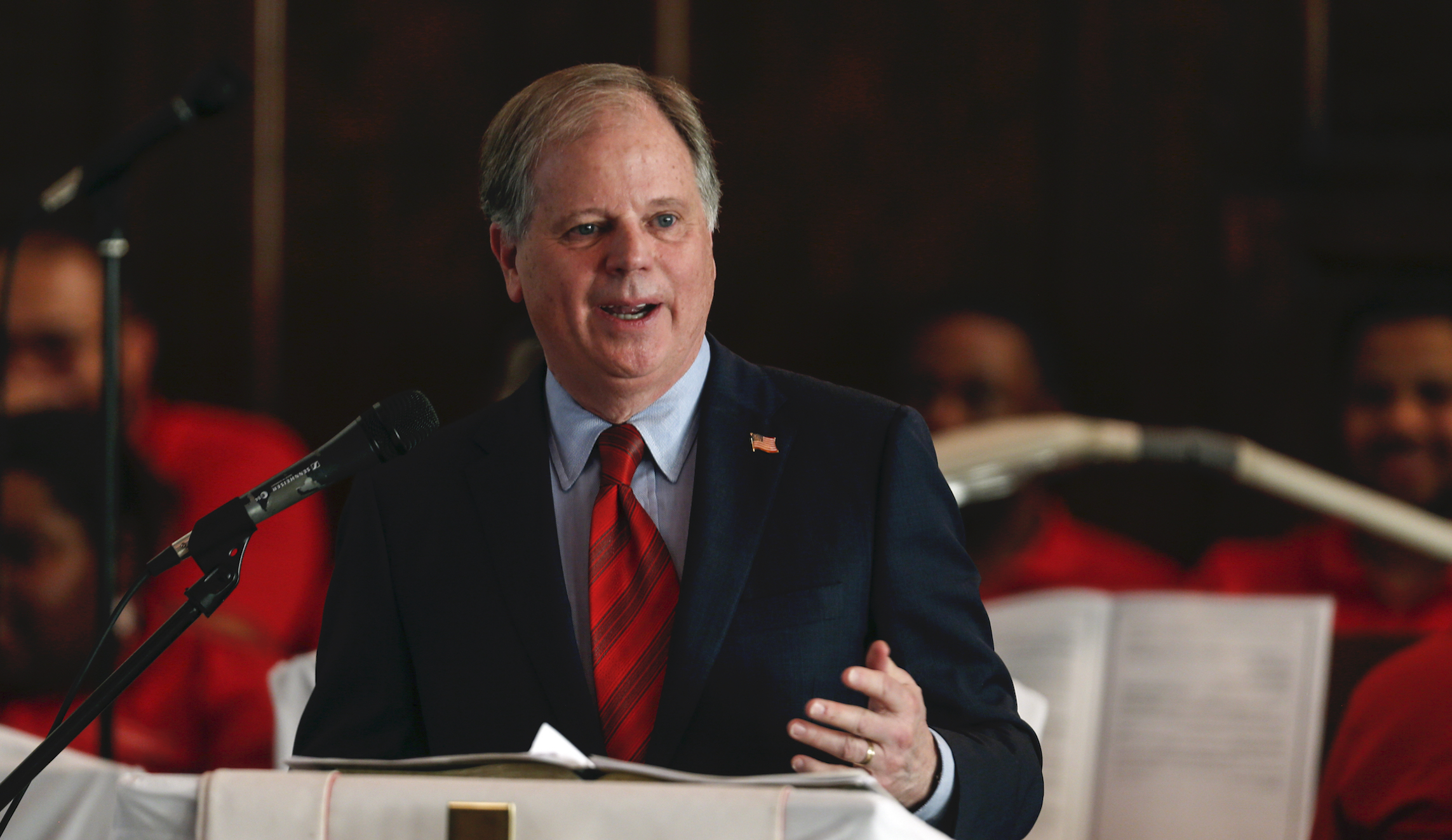 Alabama Democratic Sen. Doug Jones has a narrow path to keep his seat