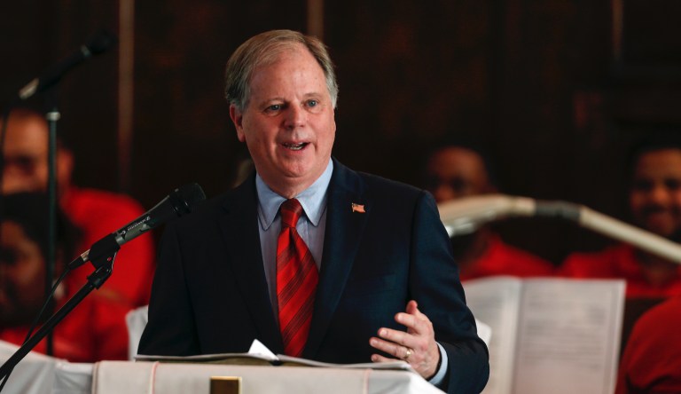 Alabama Democratic Sen. Doug Jones has a narrow path to keep his seat