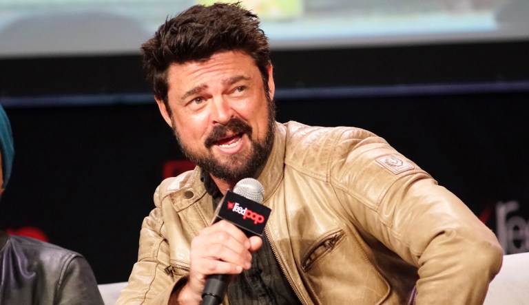 Karl Urban participates on day 3 during âThe Boys Cast Q&Aâ panel at C2E2 at McCormick Place on Sunday, March 1, 2020 in Chicago.
