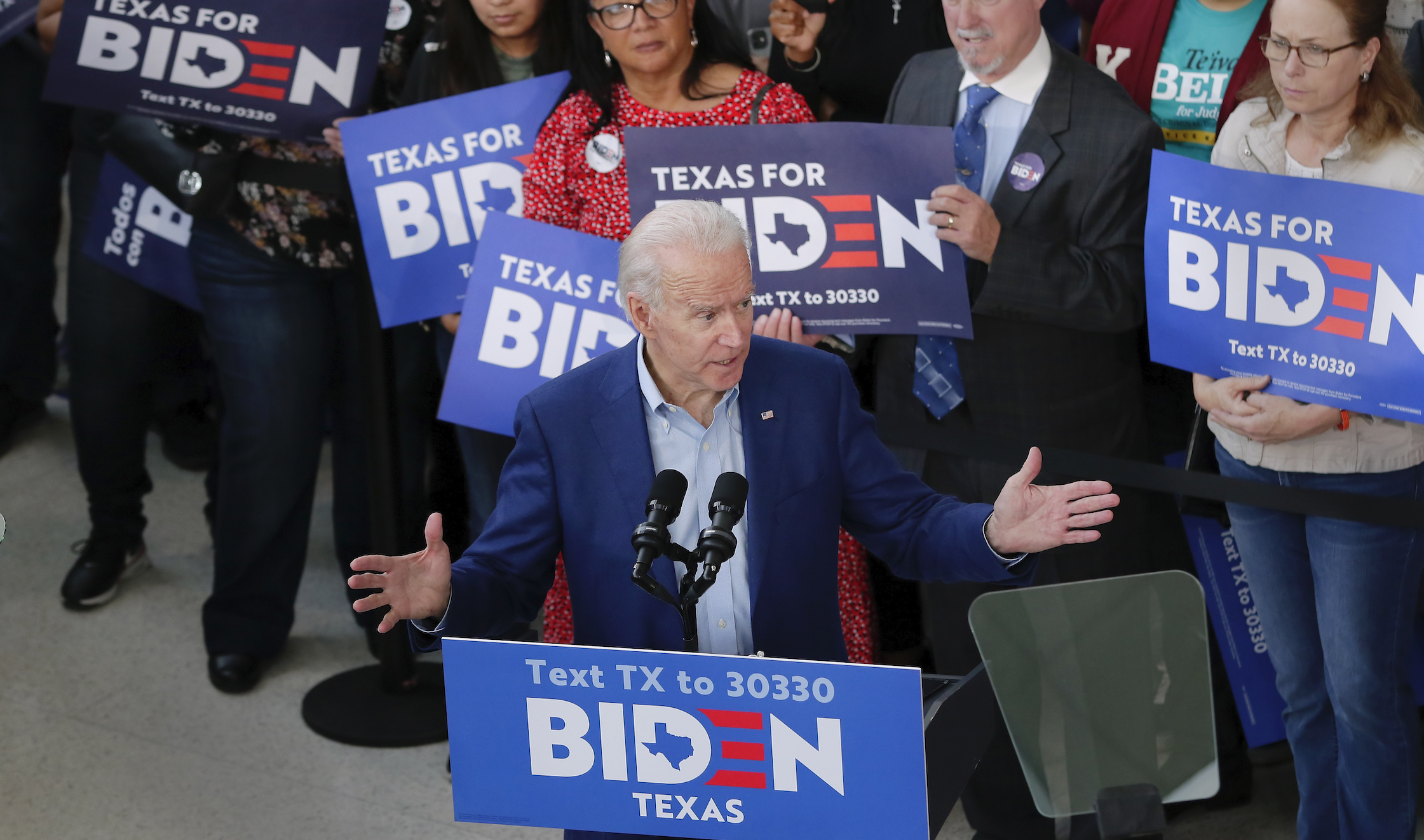 ‘Tossup in Texas’: Biden one-ups Trump in new poll