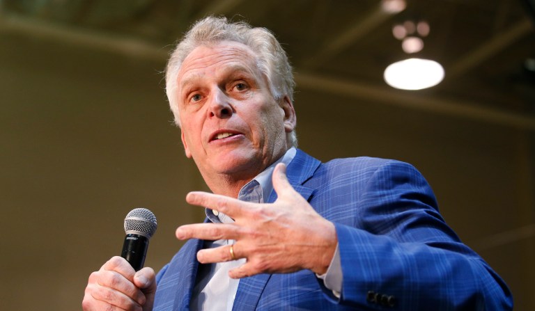 Terry McAuliffe files tentative paperwork for historic second term as Virginia governor