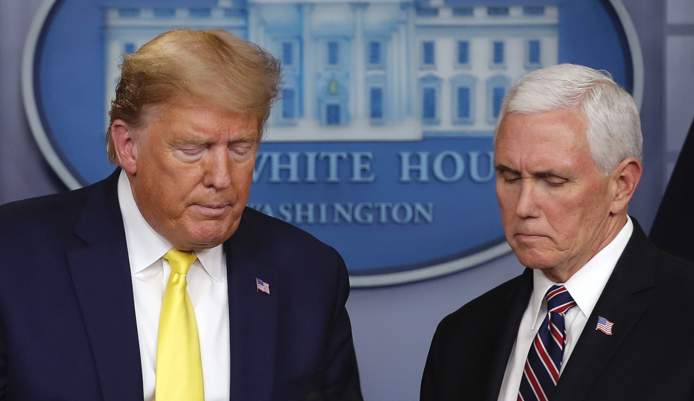 Trump and Pence have not been tested for coronavirus