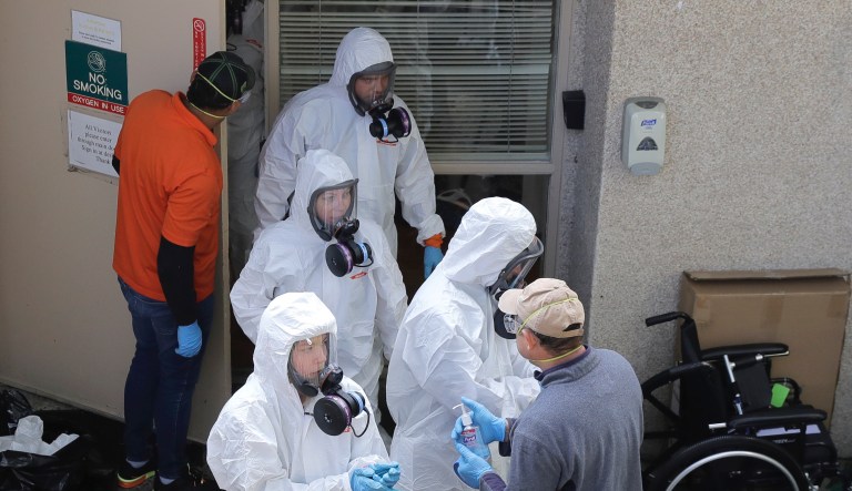 Veterans nursing home in Oregon confirms two cases of coronavirus