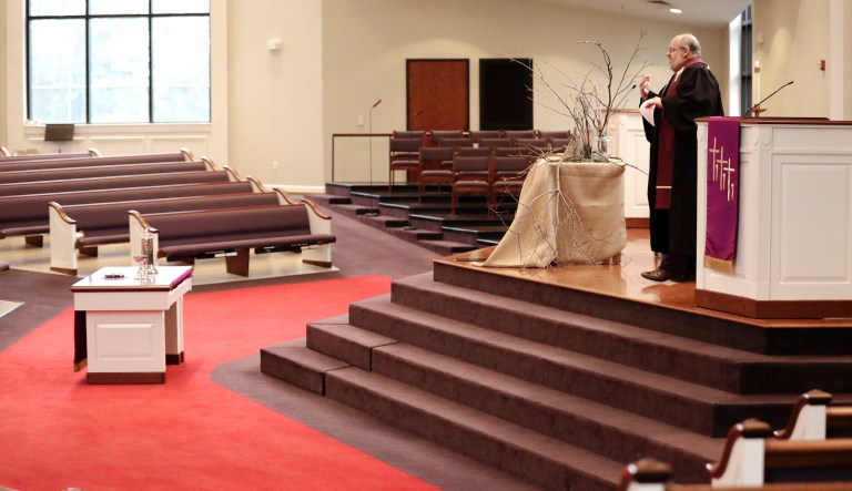 Arkansas pastor claims church members willing to ‘lick the floor’ to prove coronavirus a hoax
