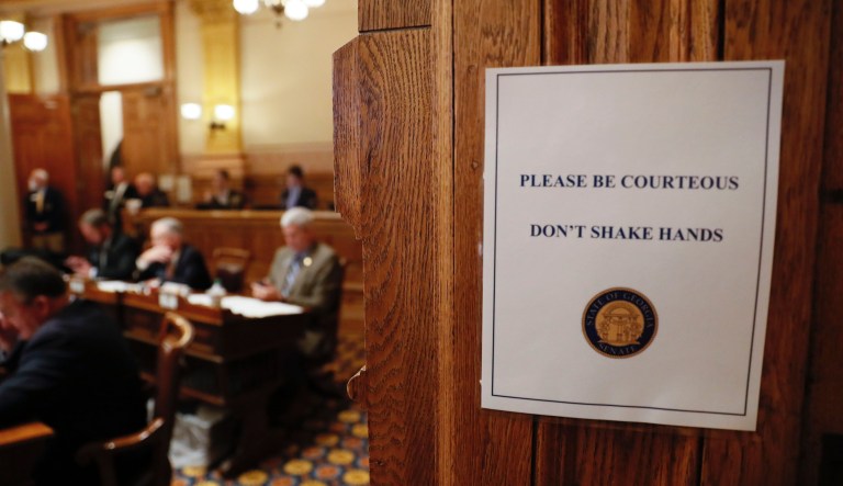 Entire Georgia Senate asked to quarantine after one member tests positive for coronavirus