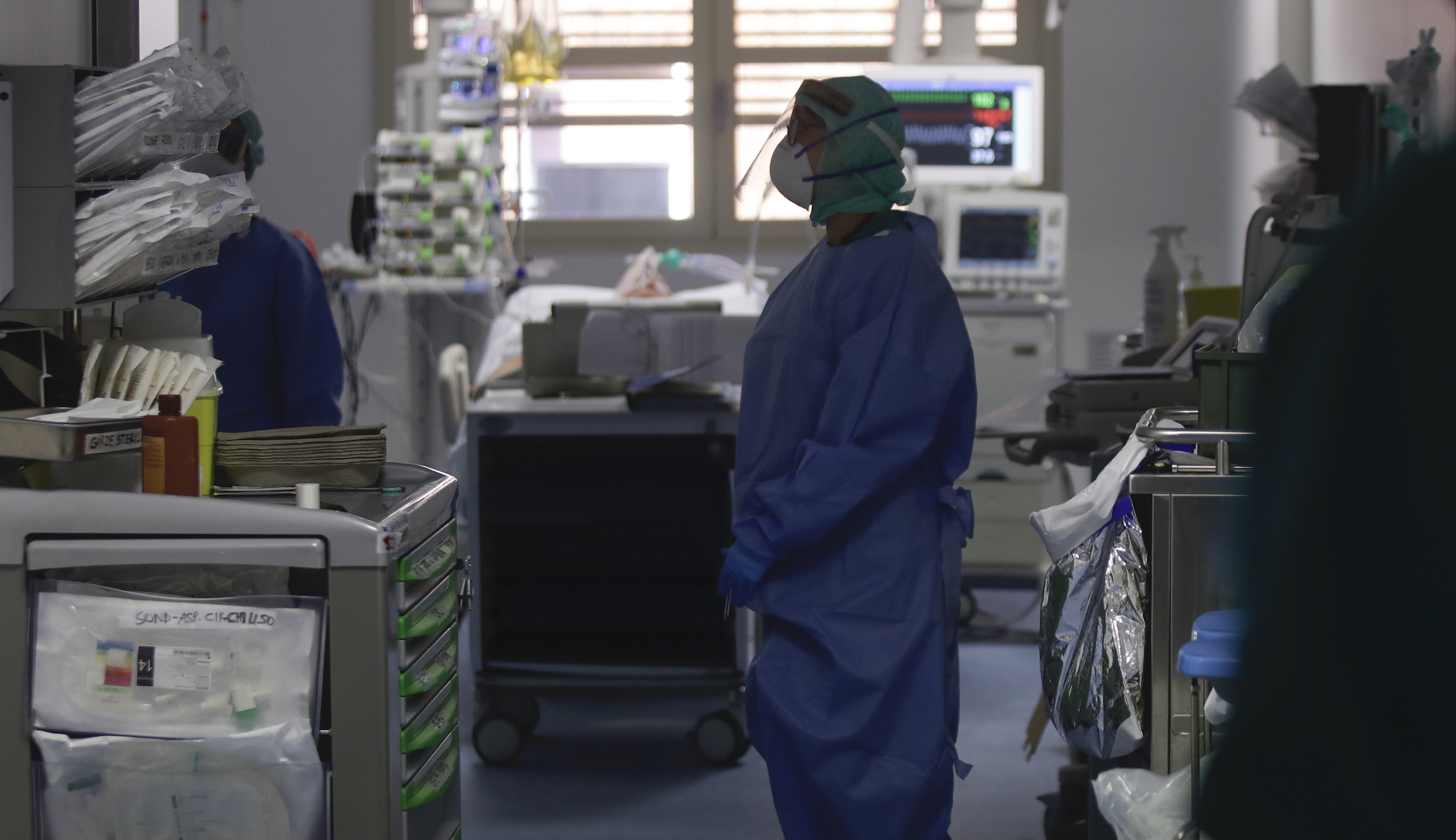 Hospital workers in Washington state craft their own masks and face shields as supplies run low