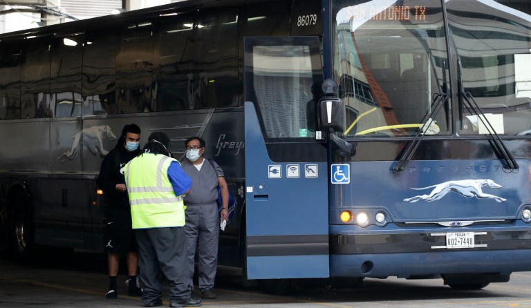 Greyhound demands Biden administration test migrants for COVID-19 before putting them on buses at border