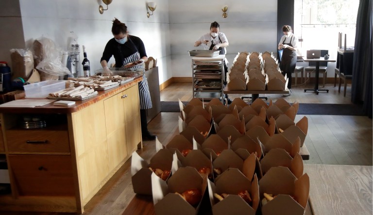 Rugged American individualism comes to the rescue