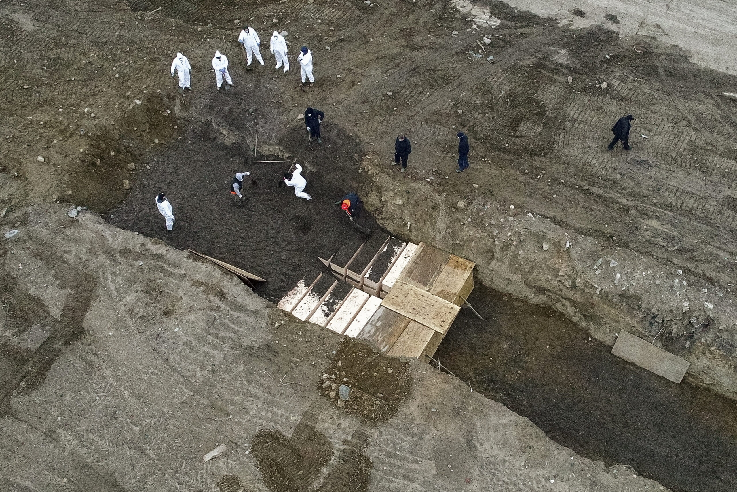 So, about those ‘Trump burial pits’