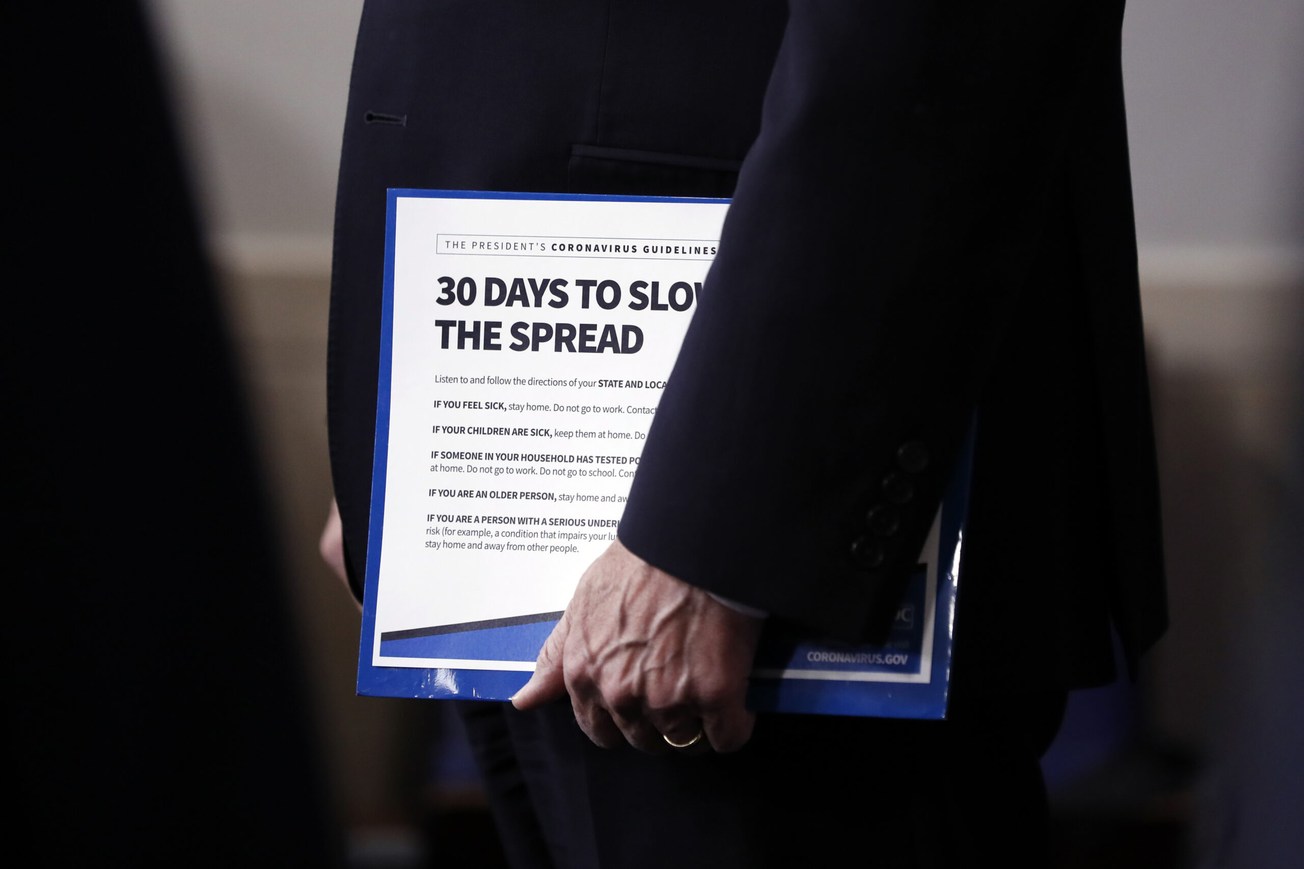 66-point partisan divide on Trump, but near unity on anti-virus tactics