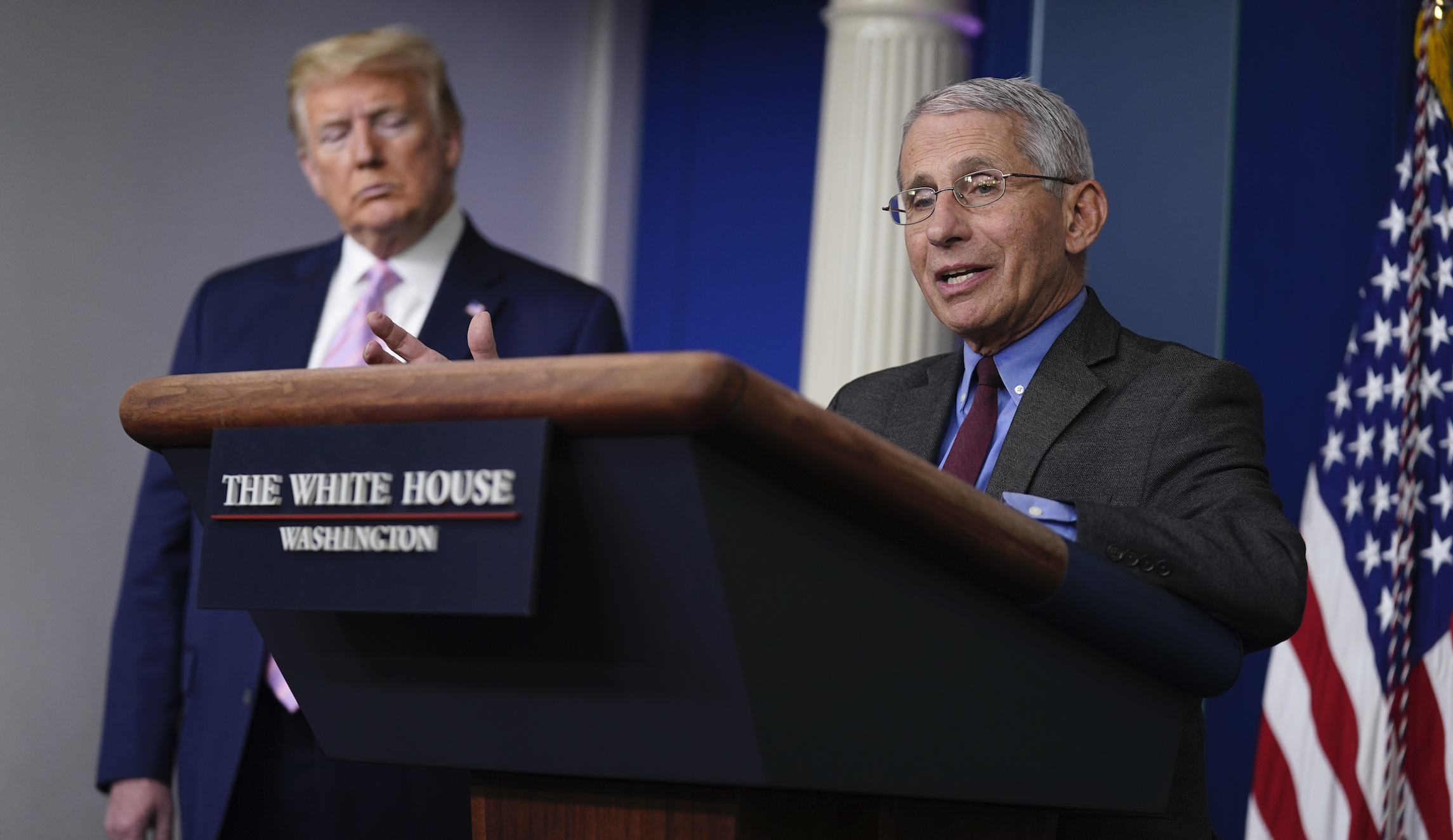 ‘Don’t even imply that’: Fauci denies Trump pressured him to clarify remarks on coronavirus response