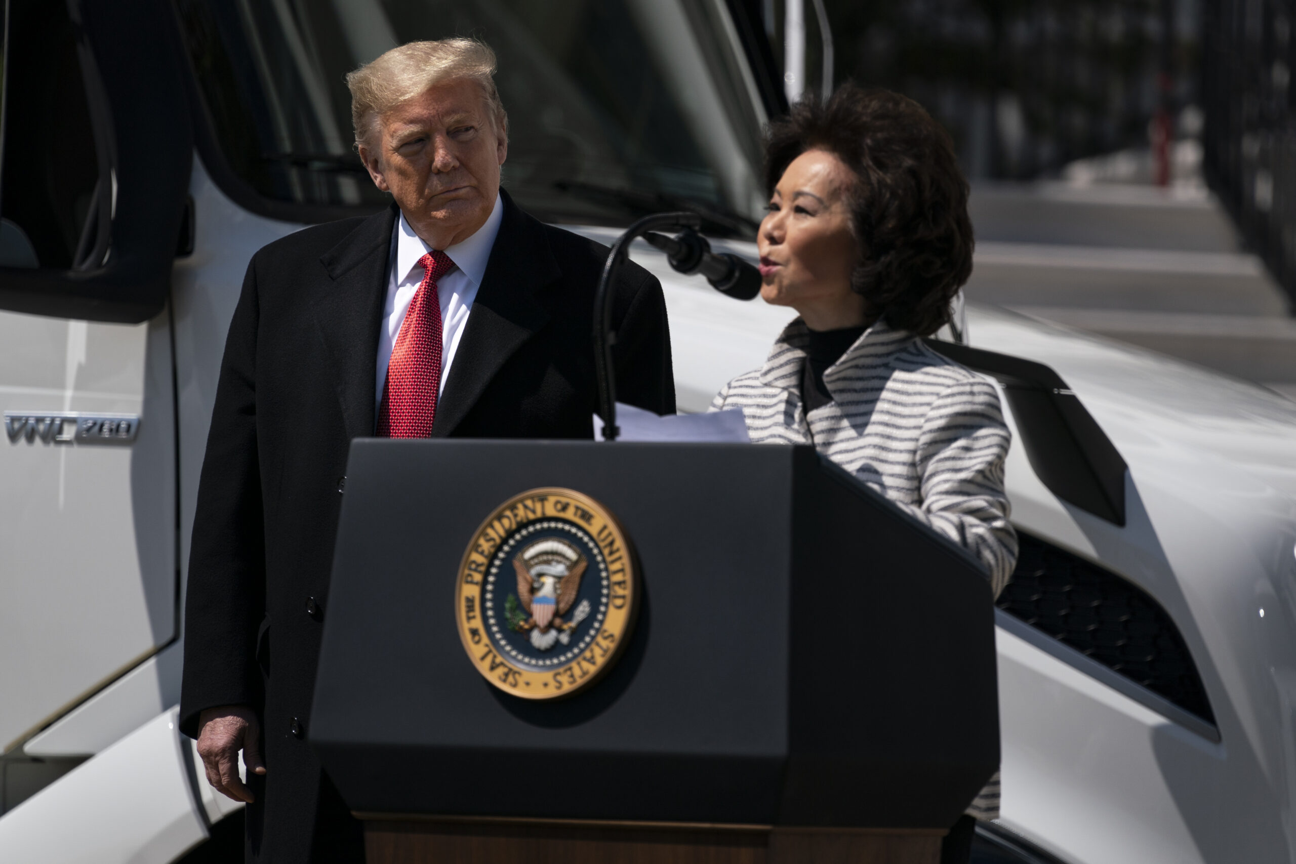 Elaine Chao denounces Trump’s ‘anti-Asian’ attacks: ‘Says a whole lot more about him’