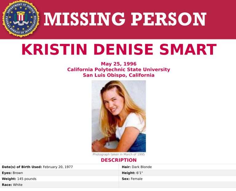 Two suspects arrested in 1996 disappearance of Kristin Smart