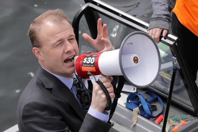 Former Washington gubernatorial candidate gets day in court for alleged campaign finance violations