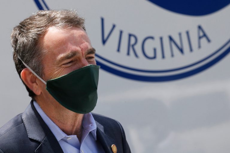 Virginia Gov. Ralph Northam plans to open up most of the state's economy except northern Virginia where he wants law enforcement to help in the lock-down.