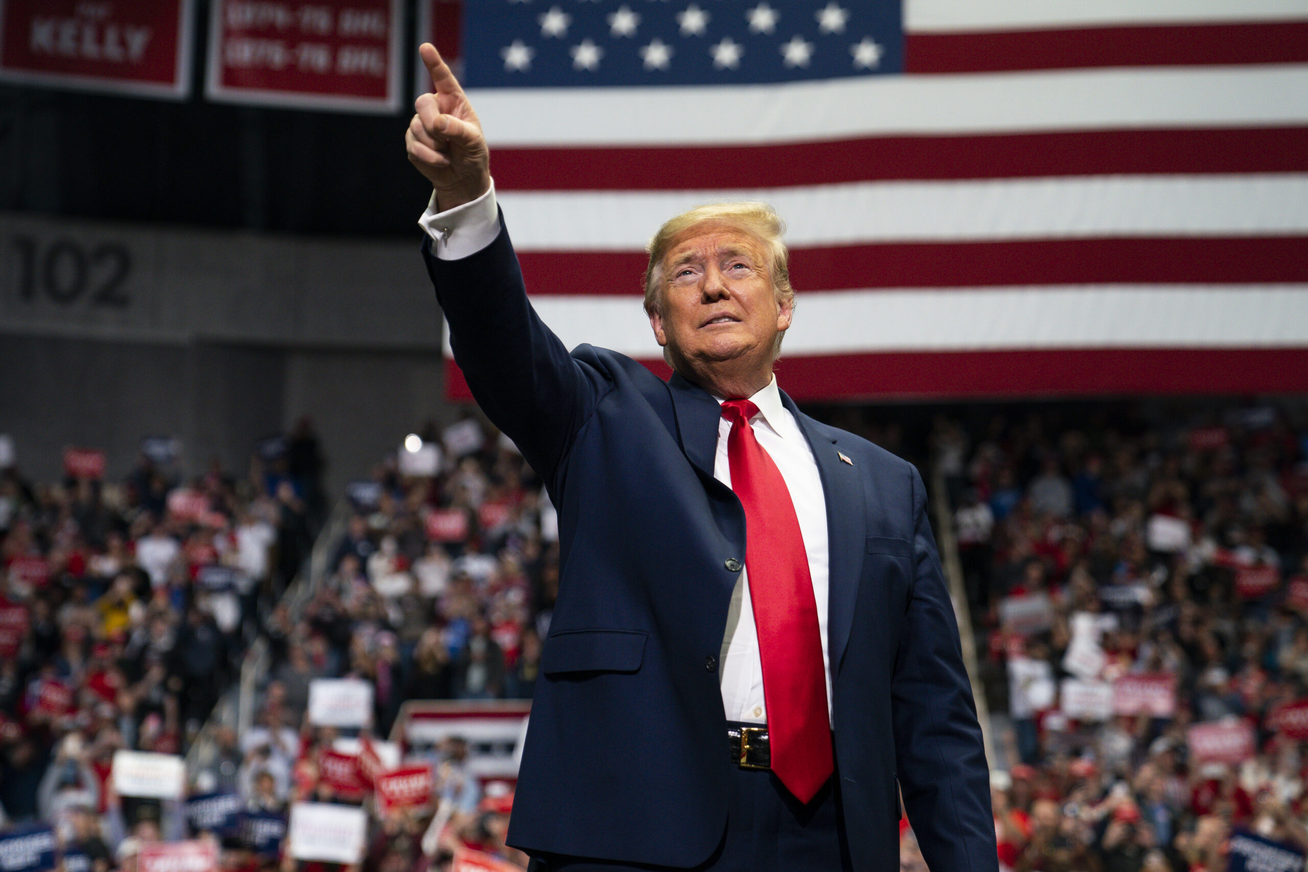 Trump calls indictment a ‘badge of courage,’ brags about overturning Roe at conservative meeting