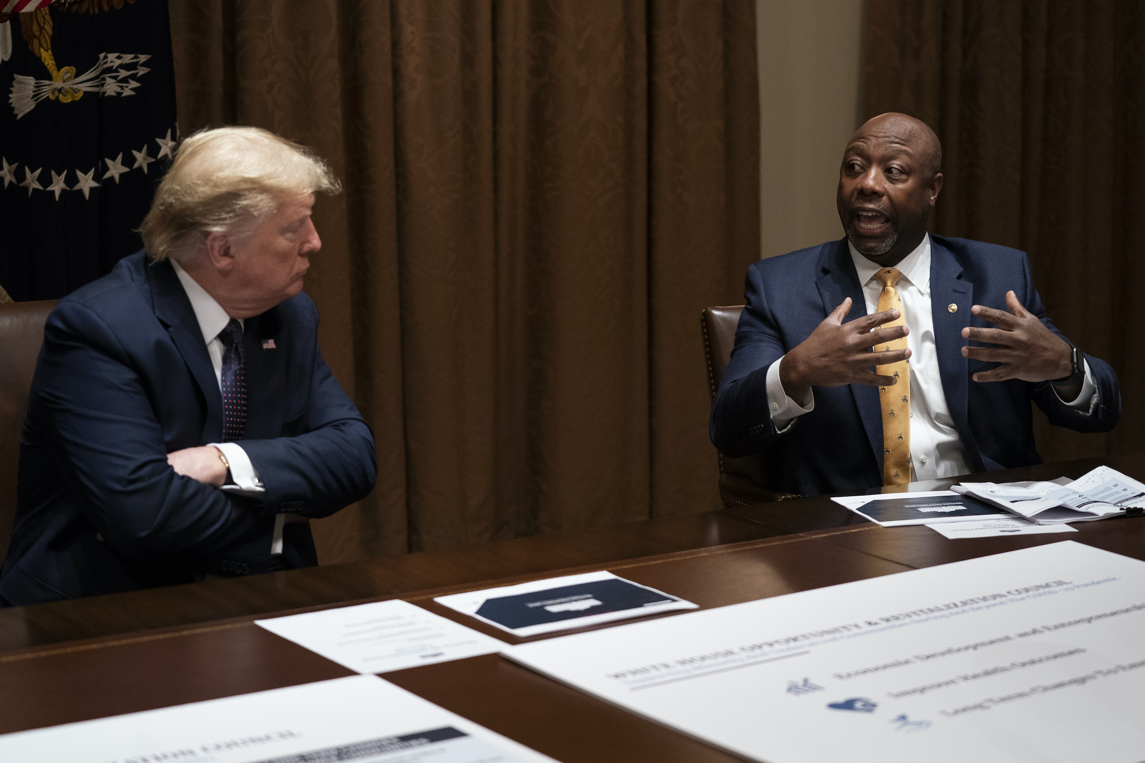 Trump campaign believes it can grow black vote despite protests