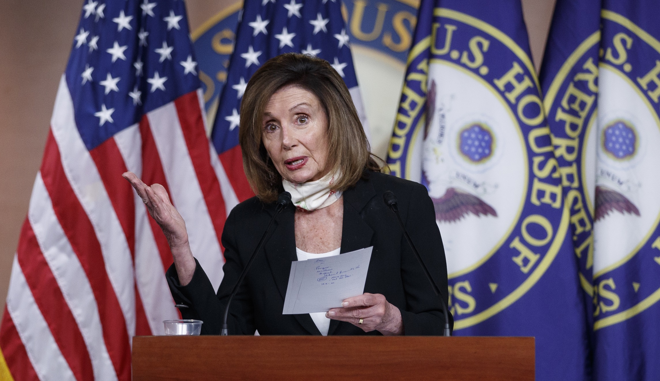 Facebook fact-checks viral video of Nancy Pelosi slurring her words as ‘partly false’