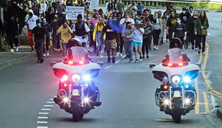 Death of Washington man who told officers ‘I can’t breathe’ during arrest deemed homicide