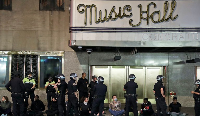 New York City placed under curfew in attempt to contain violent protests