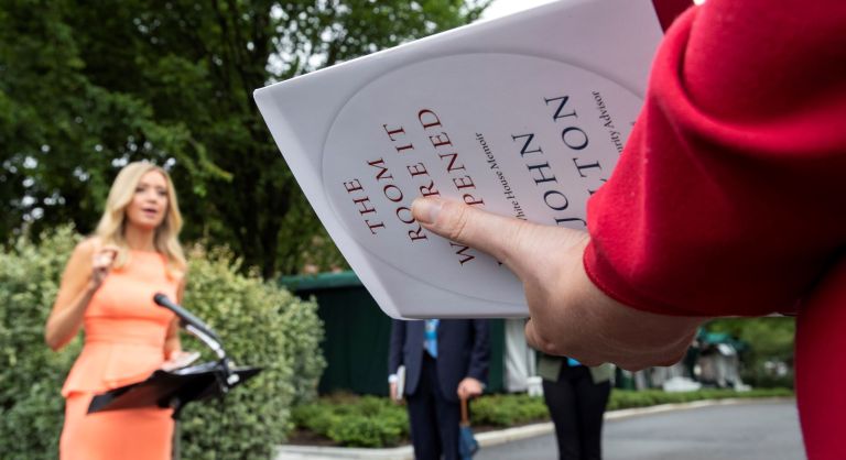 Trump allies see Bolton allegations as least worst crisis in torrid summer