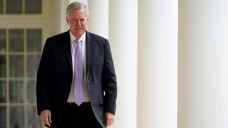 White House chief of staff Mark Meadows