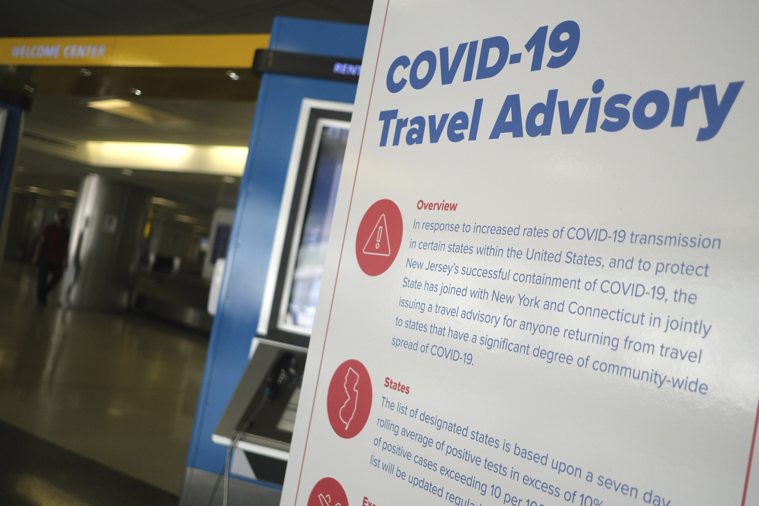 New York, New Jersey, and Connecticut add three more states, plus DC and Puerto Rico, to quarantine list