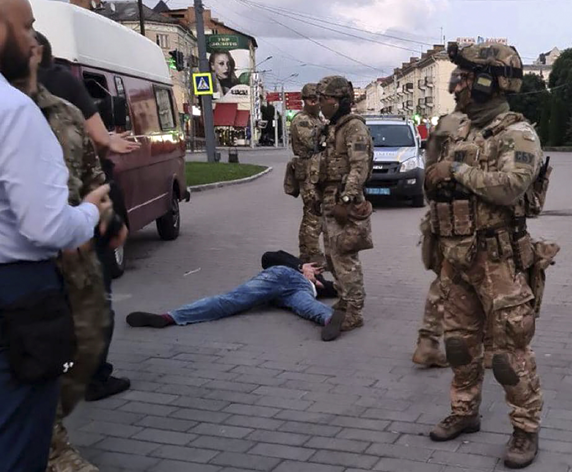 Ukraine Hostage Taking