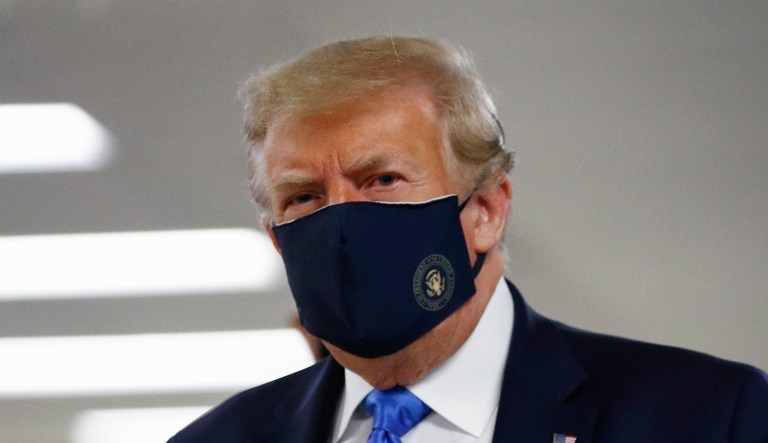 ‘Give it a shot!’: Trump encourages supporters to wear masks in campaign email