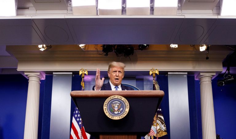 Trump says he wants his children and grandchildren back in school