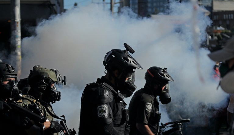 Department of Justice wins restraining order against Seattle’s tear gas ban