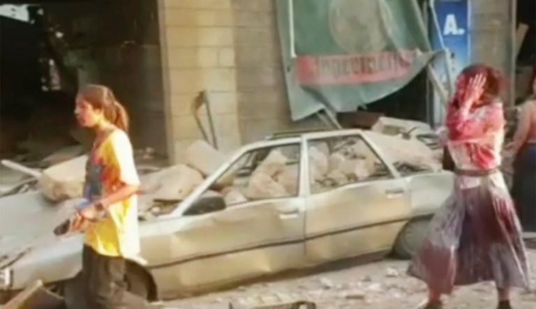 Massive explosion rocks Beirut