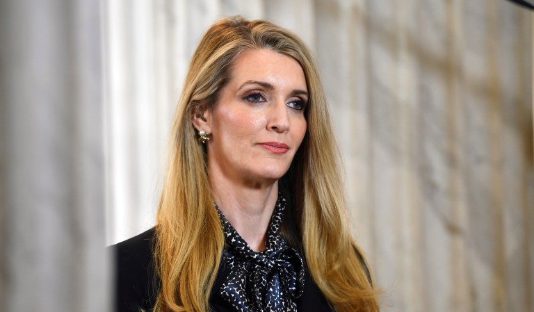 Democratic Georgia Senate challenger surges as Republican Kelly Loeffler slides: Poll