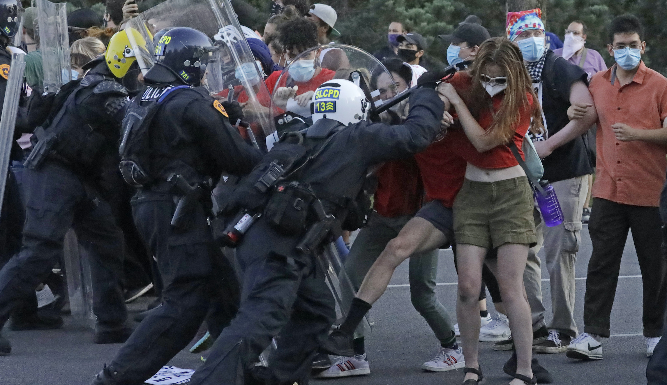 Salt Lake City protesters face life in prison