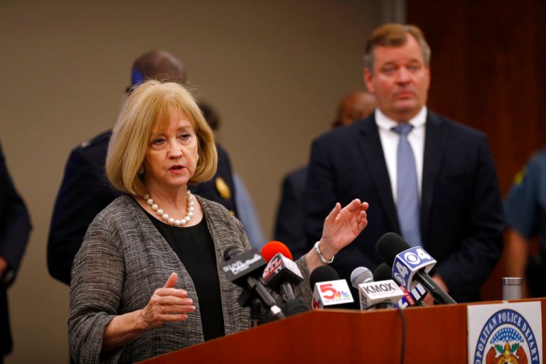 St. Louis mayor temporarily moves out of home targeted by protesters