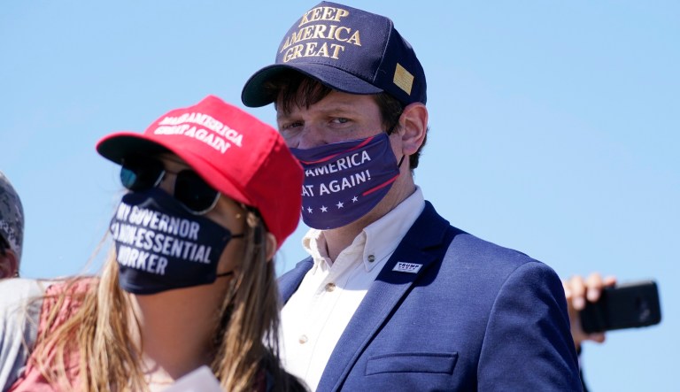 The coronavirus pandemic might help Trump