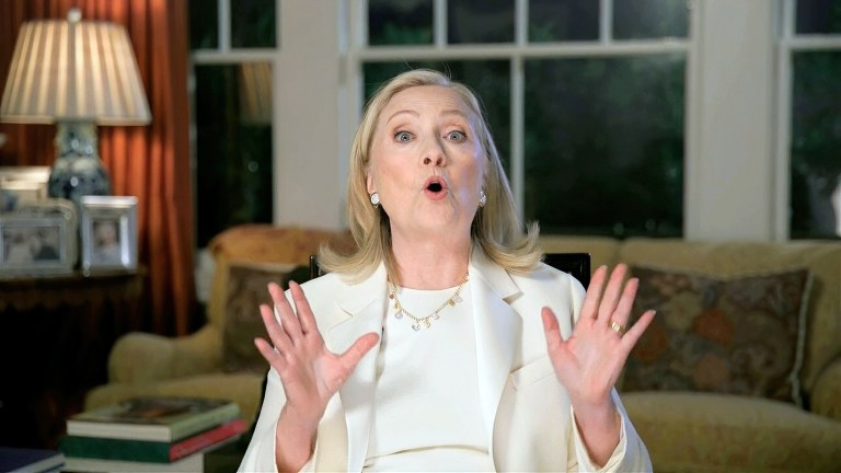 ‘A repudiation of Trump’: Hillary Clinton touts apparent Trump defeat
