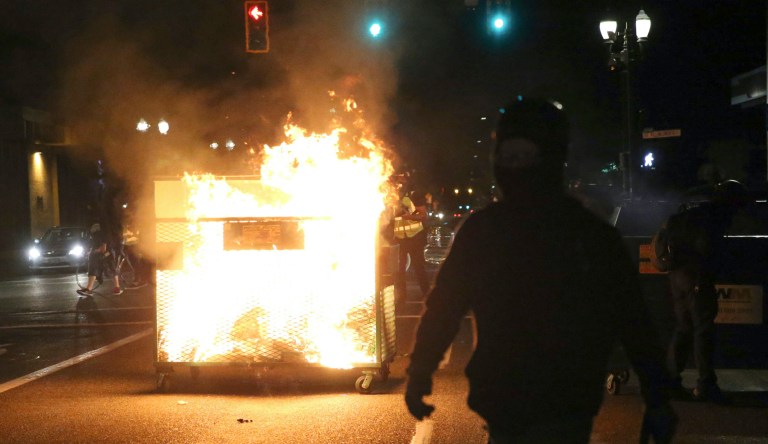 Developer says Portland businesses vacating city as streets fill with needles, burning mattresses, and broken glass