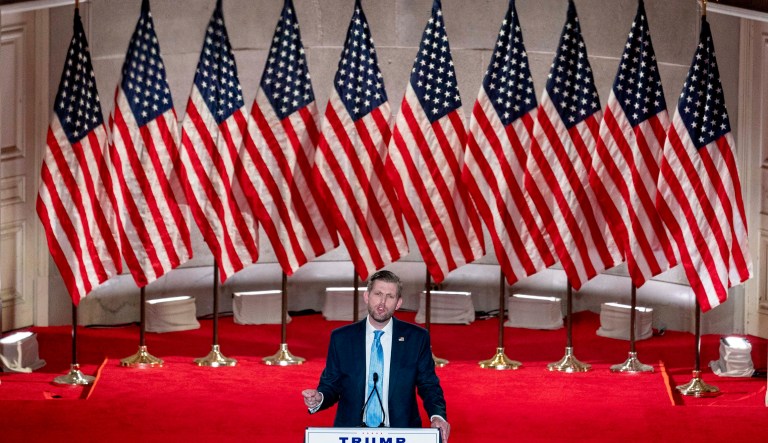 Stagnation and hope in Eric Trump’s foreign policy remarks