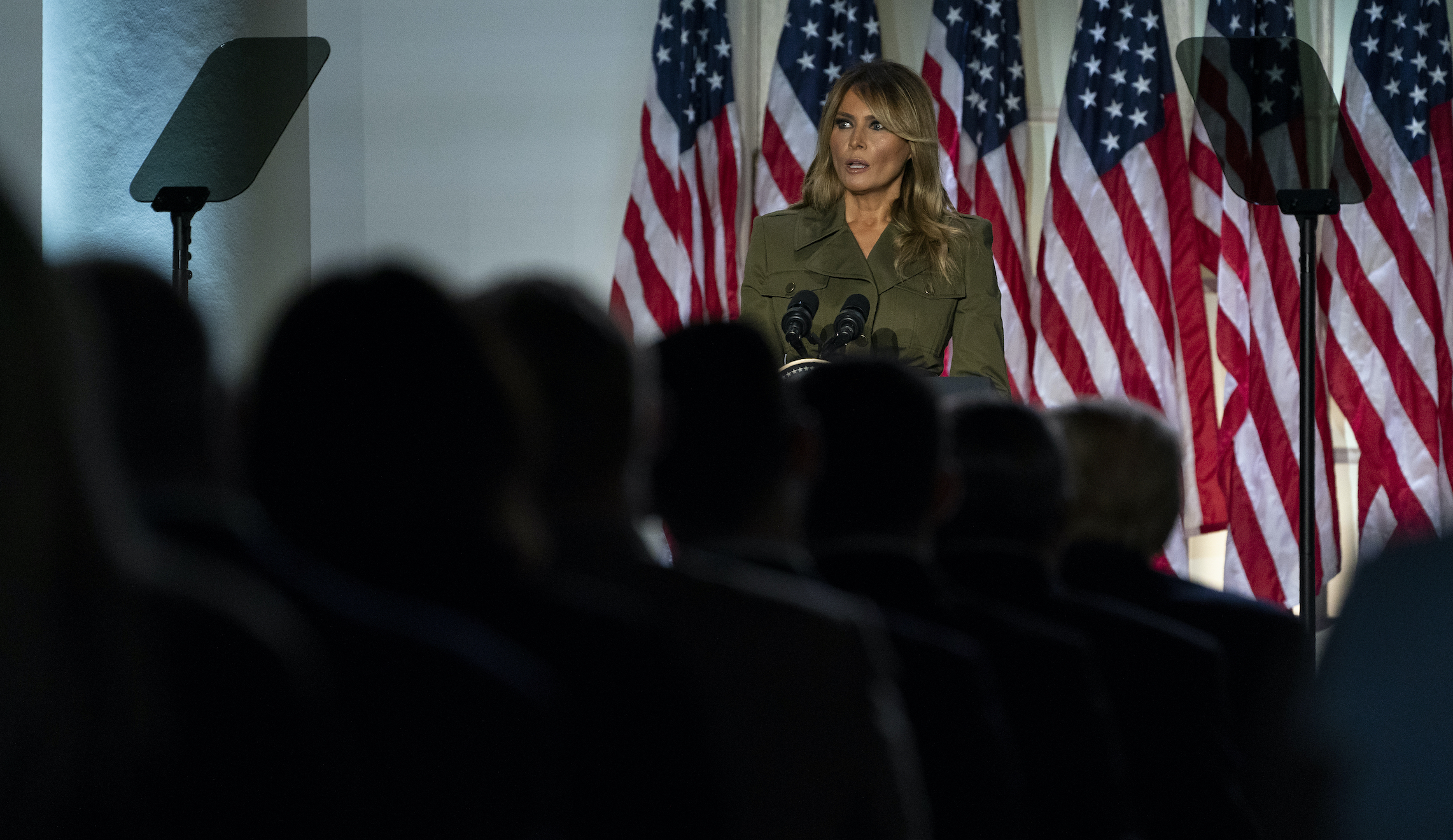 Melania Trump helps boost Republican convention TV ratings