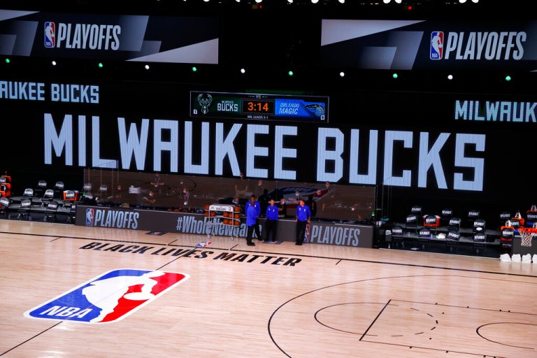 NBA postpones playoff games after Milwaukee Bucks boycott over Jacob Blake shooting