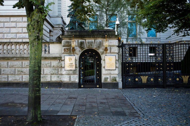 Russian diplomat suspected of being a spy found dead outside embassy in Berlin