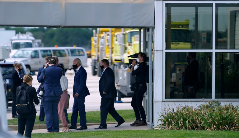 Biden tries to comfort Kenosha after Jacob Blake shooting